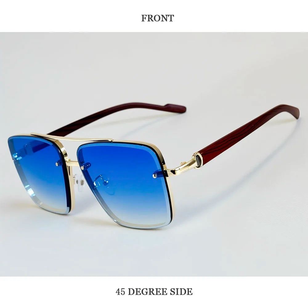 UV400 Protection Square Sunglasses Women 2026 Luxury Brand Design Sunglass Men Vintage Fashion Glasses Dropshipping Gafas De Sol