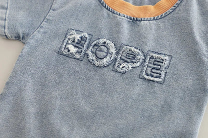 New Summer Baby Boys Clothes Suit Children Outfits Fashion Solid Shirt Shorts 2Pcs/Sets Toddler Casual Costume Kids Tracksuits