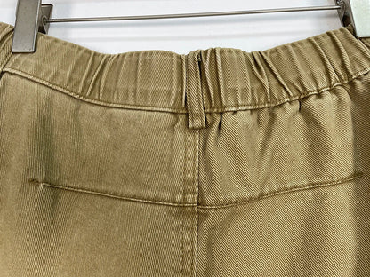 Japanese Streetwear High Quality Long Staple Cotton Twill Cargo Pants Men Harajuku Plus Size Casual Work Pants Baggy Trousers