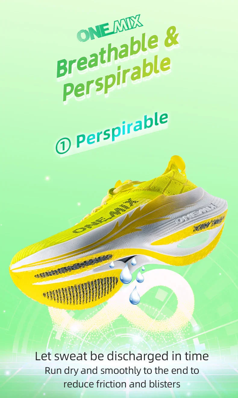 Carbon Plate Marathon Running Racing Shoes Professional Stable Support Shock-relief Ultra-light Rebound Sport Sneakers