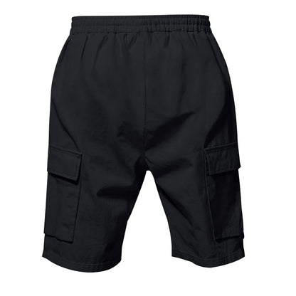 Casual Shorts Men Pants Men Sweatpants Joggers Fitness Clothing Multi-Pocket Work Shorts Relaxed-Fit Linen Pantaloncini Uomo