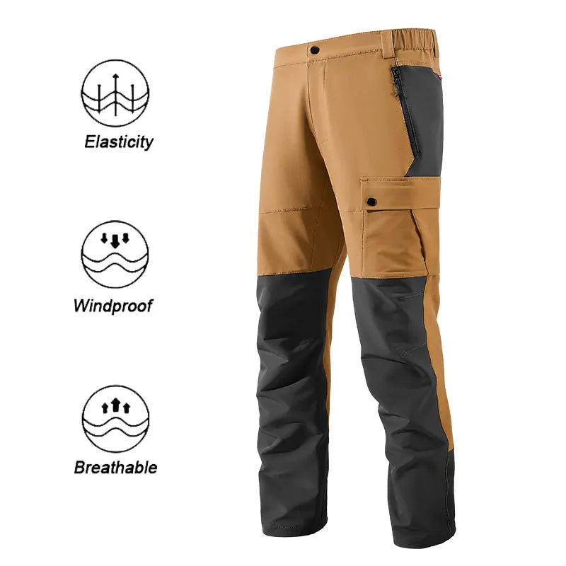 Autumn Hiking Pants Quick Dry Outdoor Charge Pant Men Patchwork Windproof Camping Trekking Trousers  Elasticity Hunting Pant