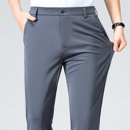 Golf pants Men Spring Summer Elastic Pants Quick Drying Quality Business Casual Pants
