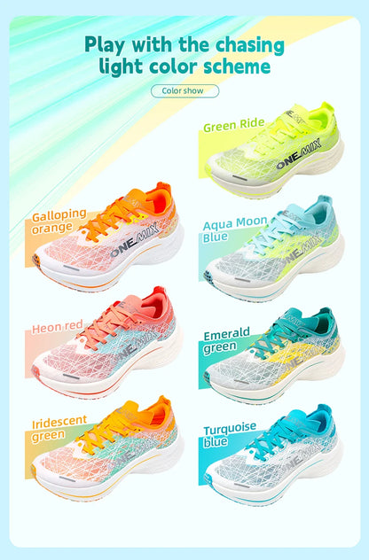 New Nylon Carbon Plate Marathon Running Shoe Pro Tests Stable Support For Shock-absorbing Ultralight Bounce Sneakers