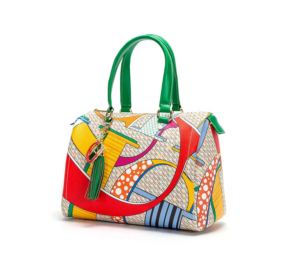 Jacquard Colorful Women's Commuting Crossbody Bag Fashionable and Luxury Design Spring 2024 New Women's Handbag