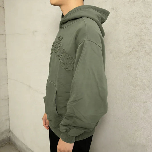 High Quality Cotton Pullover Tops American Style Letter Printed Hoodies Autumn Men's Women's Casual Long Sleeves Sweatshirt