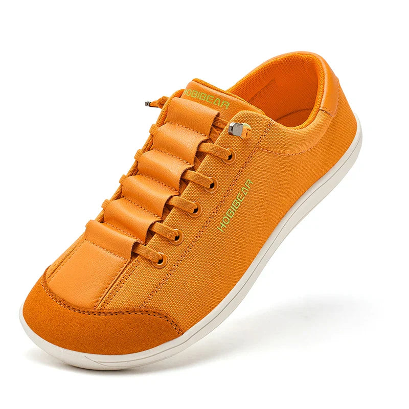 Womens Mens Barefoot Shoes | Zero Drop | Wide Toe Casual Canvas Sneakers Minimalist Walking Shoes