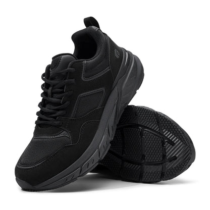 Newest Walking Shoes for Men Wide Width Sneakers with Arch Support for Flat Feet Heel Pain Relief Plantar Fasciitis