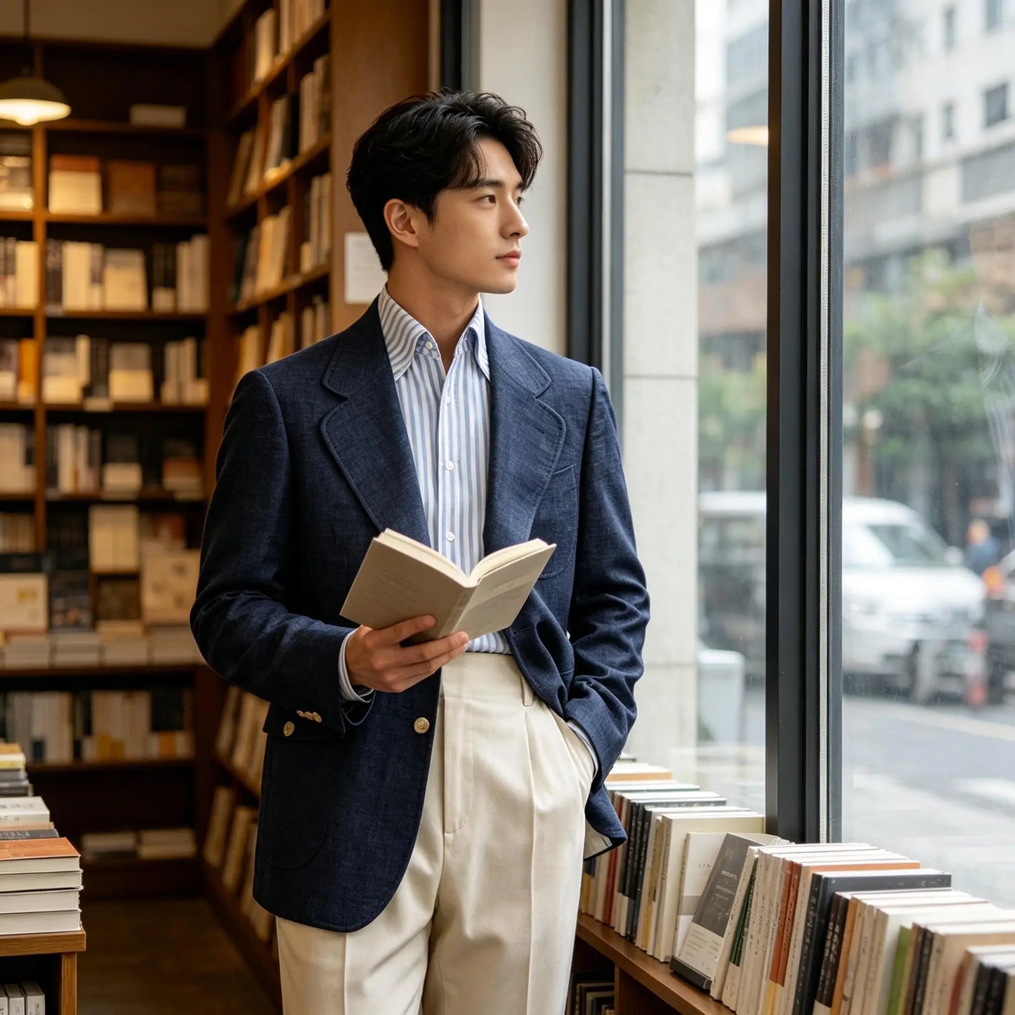 Men Natural Linen Blazer Suit Jacket Breathable Slim Fit Single Breasted Business Office Wedding Party Smart Casual Outerwear