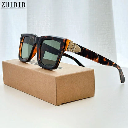 2026 Square Sunglasses Women Trendy Vintage Luxury Sunglass Men Fashion Glasses Gafas De Sol Hombre Luxe Lunette Soleil Femme