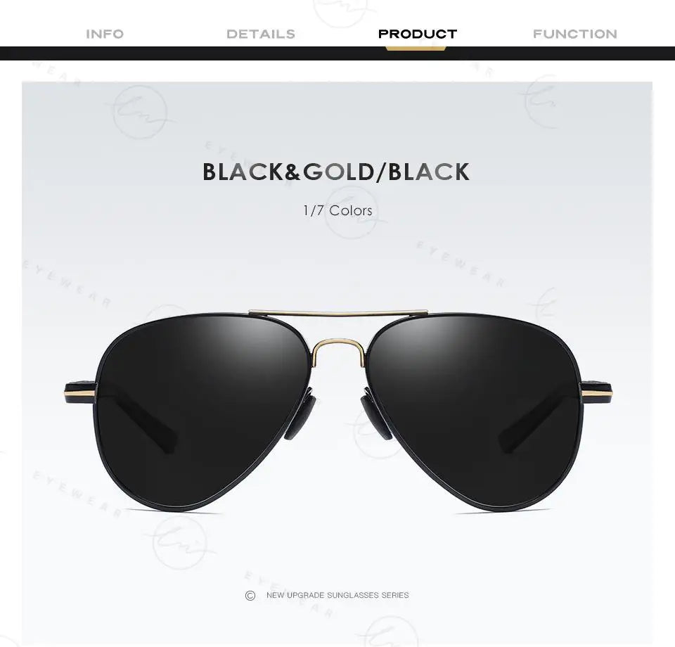 Brand Design Aviation Sunglasses Polarized Man Photochromic UV400 Glasses Woman Anti-glare Driving Goggles zonnebril heren