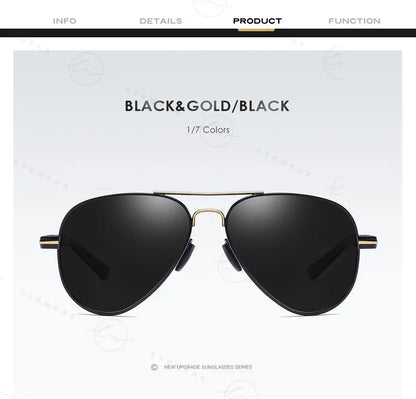 Brand Design Aviation Sunglasses Polarized Man Photochromic UV400 Glasses Woman Anti-glare Driving Goggles zonnebril heren