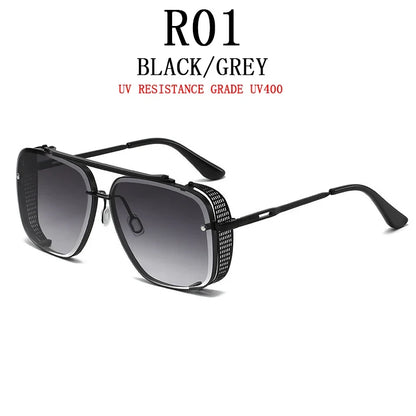 Steampunk Vintage Sunglasses For Men Luxury Punk Sunglasses Women  Retro Square Sonnenbrille Fashion Glasses Gafas De Sol Lentes