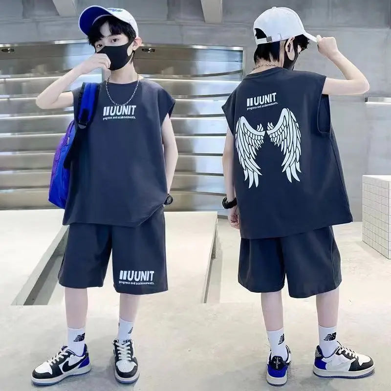 Sports Two-piece Set Children From 4 Years Old Suit for Kids Boys Casual Clothes Children's Boy's Clothing 10 14 Fashion 8 Boy´s