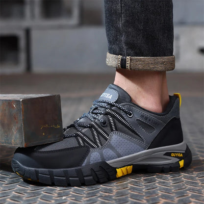 Latest 2024 Fashion Insulation 10KV Men Safety Work Shoes Sneakers Steel Toe Anti Smashing Indestructible Male Footwear