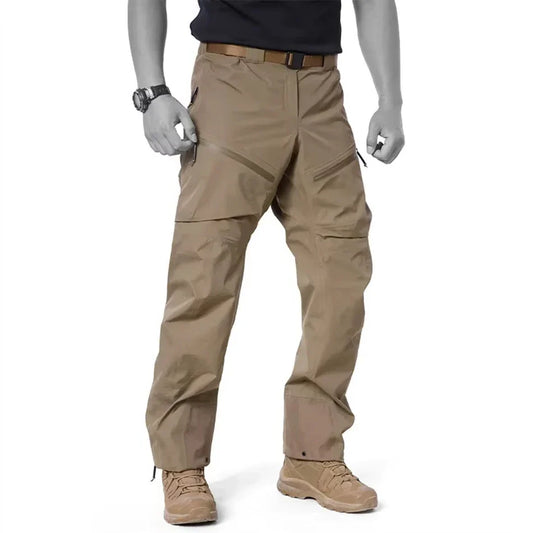 Outdoor Hard Shell Gen2 Camping Hiking Mountaineering Pants Fully zippered Leg Waterproof Windproof Camouflage Tactical Pants