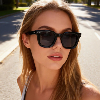 High Quality Acetate Men Polarized Sunglasses Women Tourism Driving Sun Protection UV400 Sun Glasses Support Prescription Lenses