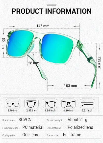 Fashion Polarized Cycling Glasses UV400 Cycling Sunglasses Bike Eyewear Men MTB Sports Bicycle Glasses Outdoor Sunglasses