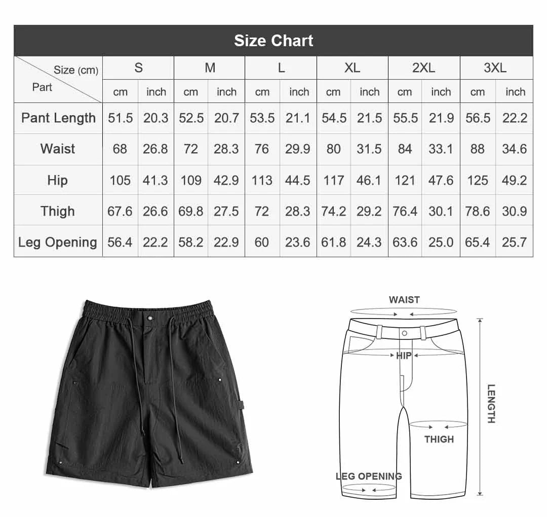 Vintage Mountain Series Lightweight Cargo Shorts Retro Double Knee Wide Leg Logger Style Outdoor Camping Men Summer