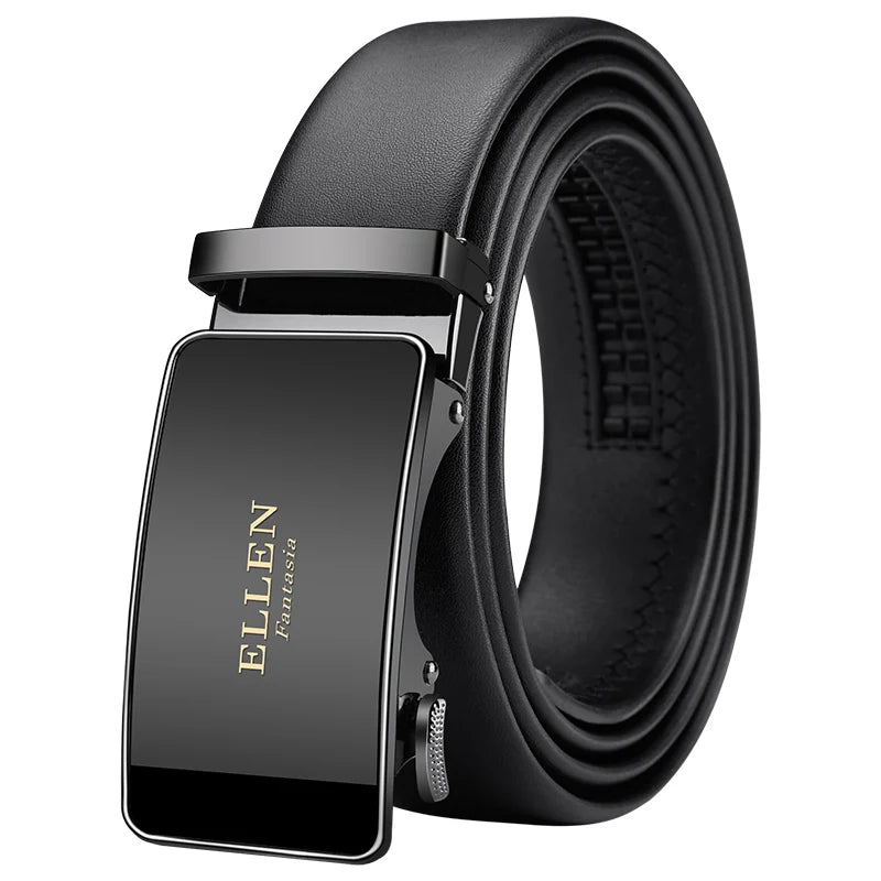 Men Leather Belt Adjustable belts Automatic Belts Belt for Men Business fashion belt ceinture hommes