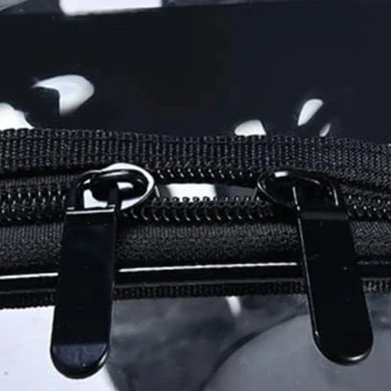 Backpack Waterproof Transparent School Bag Girl Large Capacity Backpack Solid Clear Backpack Men Fashion Transparent Plastic Bag
