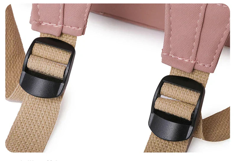 Solid Color Women Backpack High Quality Youth Waterproof Backpacks for Teenage Girls Female School Shoulder Bag Bagpack