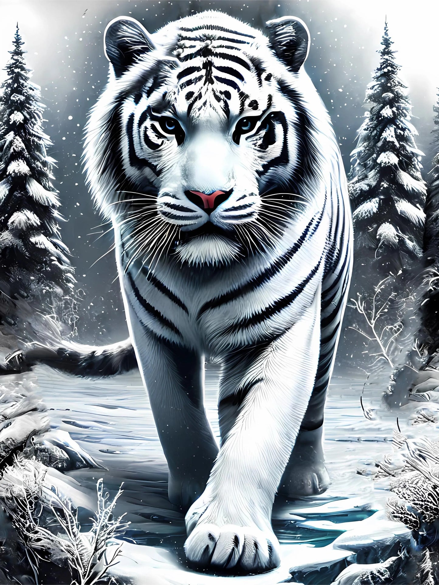 Hot selling new men's autumn tiger print soft, comfortable, breathable hooded sweatshirt outdoor urban fashion clothing