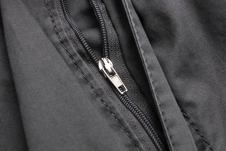 Spring Men cargo cotton pants pocket large size big 8XL 10XL 9XL 140KG loose out door casual safari style pants black 46 48 50