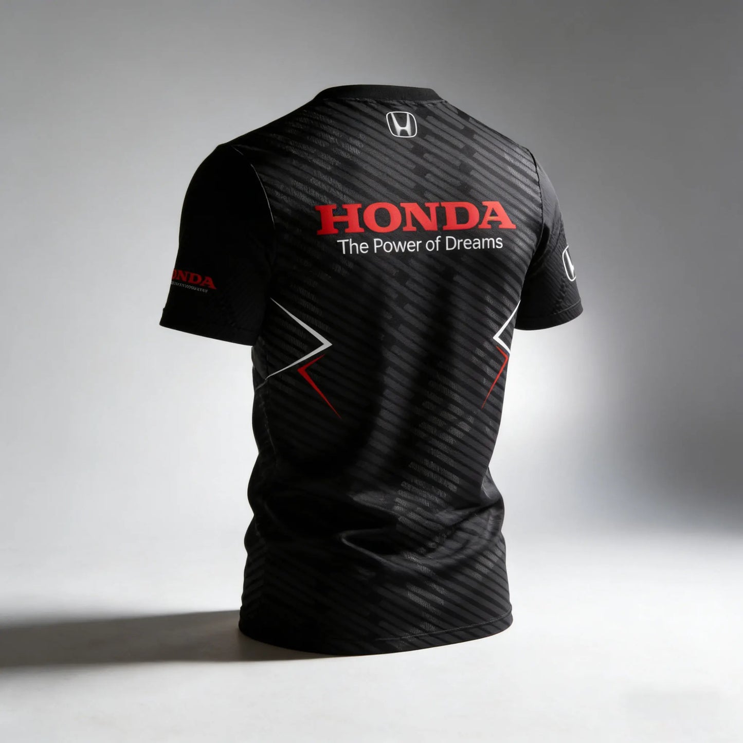 HONDA Racing T-shirt Honda Racing Team Surrounding T-shirt Sports Fitness Outdoor Activities Leisure Daily Trendy Short Sleeve