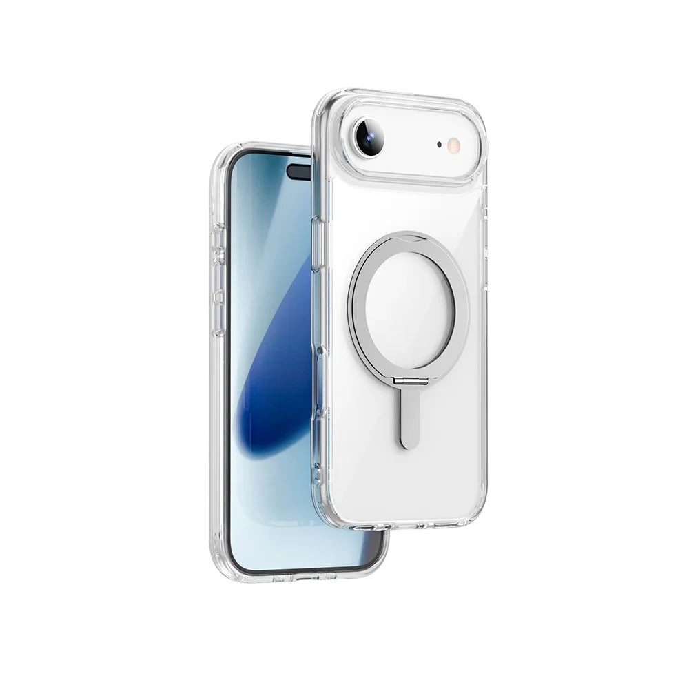 WiWU iShield Ultra Protective Case for iPhone 17 Pro max 360° Rotation Stand for iPhone 17 Pro Air Magnetic Wireless Charge