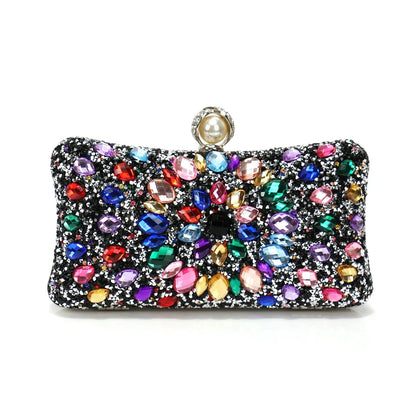 Diamonds Evening Bags Party Wedding Clutch Rhinestones Hot Design Chain Shoulder Handbags