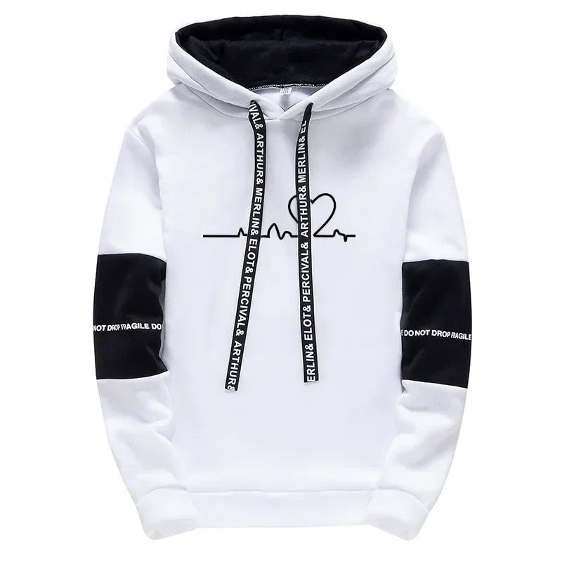 Hoodies Sportswear Sweatshirts for Men Comfortable Autumn Winter Sports Casual Fashion Versatile Sweatpants Daily Dressing Men's