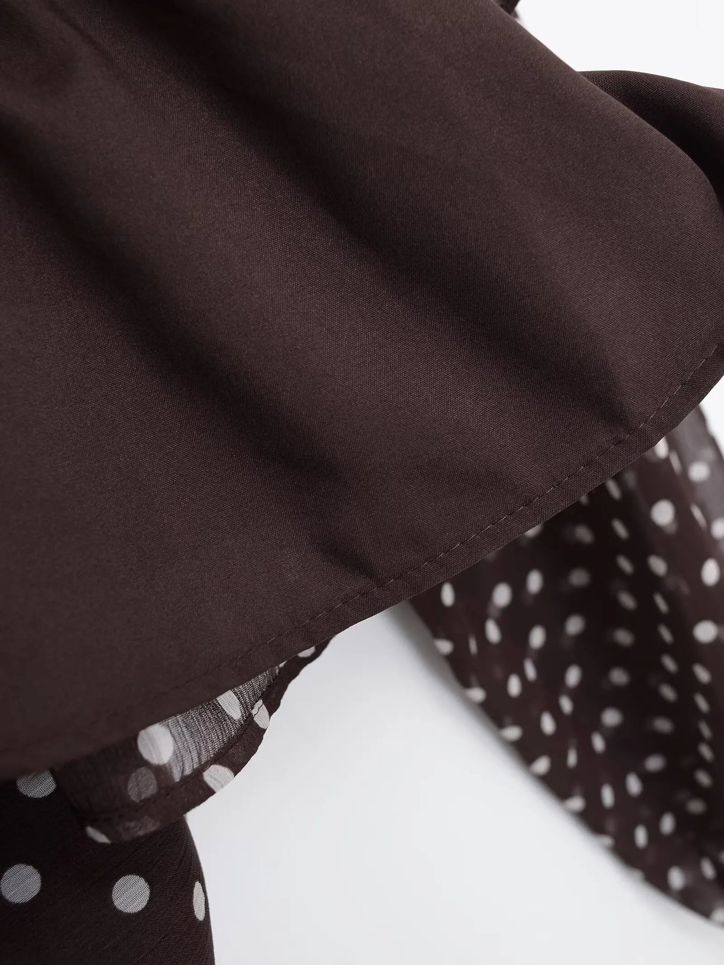 Polka Dot Printed Women Shirt 2026 Spring New Bow Tied Blouse Woman Tops Lady Ruffles Long Sleeve Loose Elegant Blouses Top ﻿