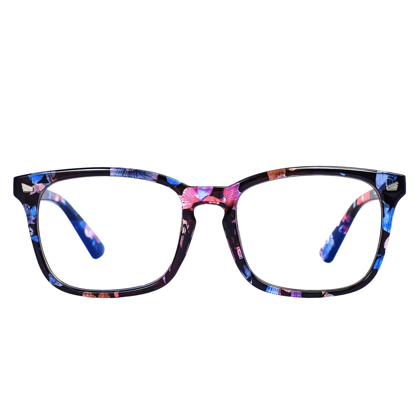Blue Light Blocking Glasses,Computer Reading/Gaming/TV/Phones Glasses for Women Men 6001