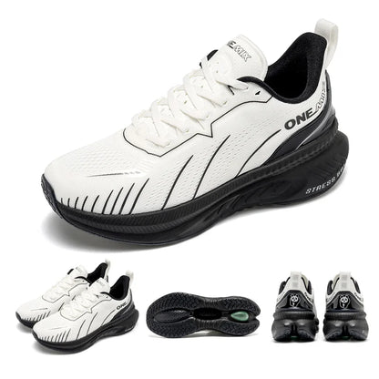 White Road Running Shoes for Men Air Cushion Outdoor Sport Shoes Male Trainers Summer Jogging Shoes Women Footwear