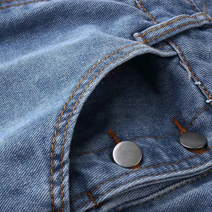 Men Pocket Jeans Overall Jumpsuit Streetwear Overall Suspender Pants Baggy Denim Harajuku Loose Pant Breathable Long Trousers