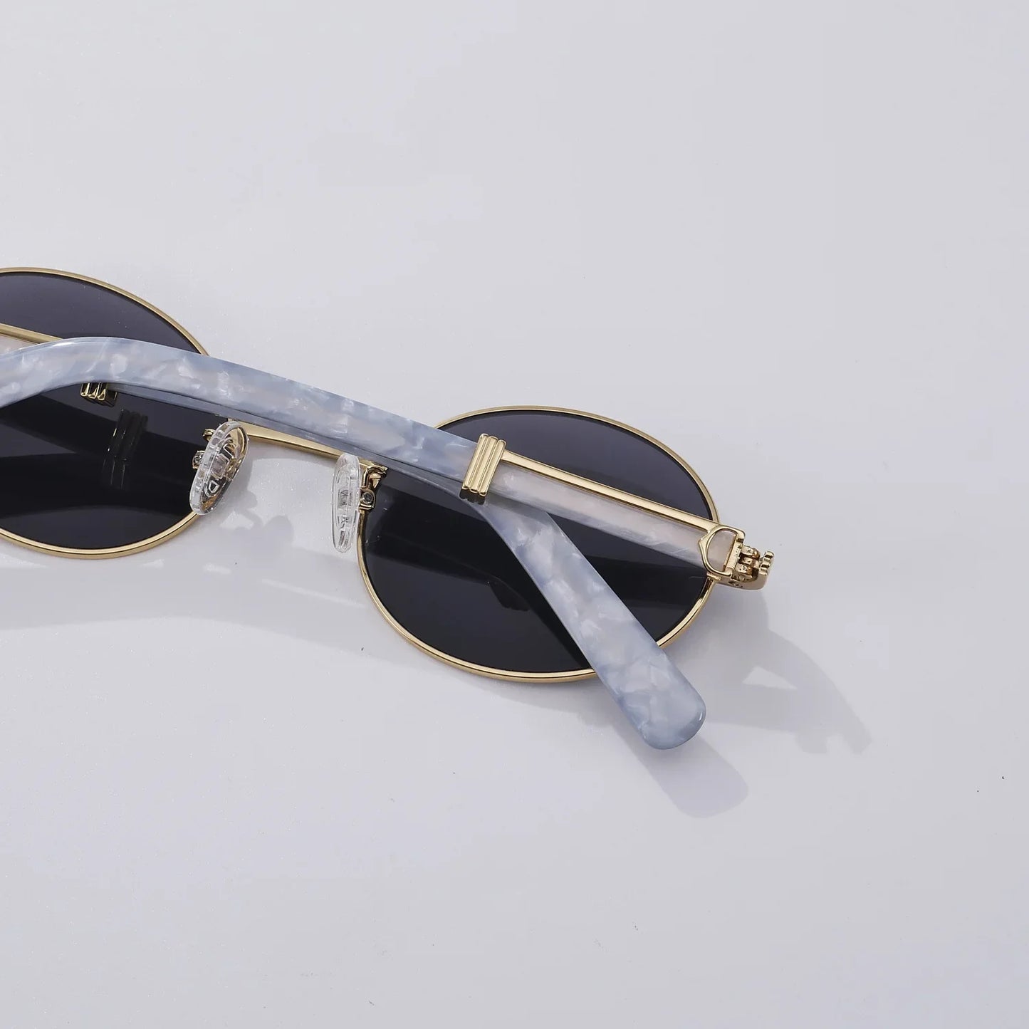 2025 New Retro Pure Titanium Acetate Sun Protection Men Sunglasses Fashion Round Outdoor Shading UV400 Driving Women Sun Glasses