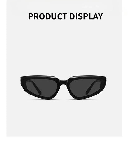 Ultra Light Personality Acetate Man Cat Eye Sunglasses Small Size Brand Designer Fashion Retro Women Decoration Sun Shades UV400