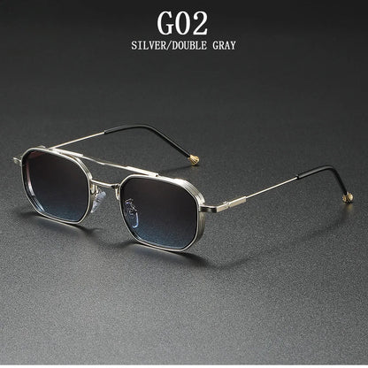 2025 Square Sunglasses Women Trendy Vintage Steampunk Sunglass Men Luxe Fashion Glasses Gafas De Sol Hombre Lunette Soleil Femme