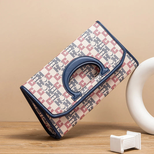 Summer Retro New  2025 Foldable Wallet Handbag Women's Tote Bag Printed Design Storage Bag