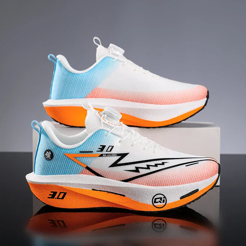 2026 Running Shoes Carbon Board Marathon Men Sports Breathable Lightweight Women's Comfy Athletic Antiskid Sneakers Casual New
