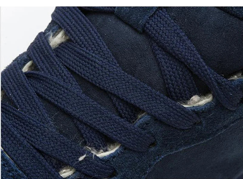Men Boots Waterproof Winter Boots Men Lightweight Hight Top Leather Shoes Plus 48 No Slip Warm Snow Boots Plush Women Footwear
