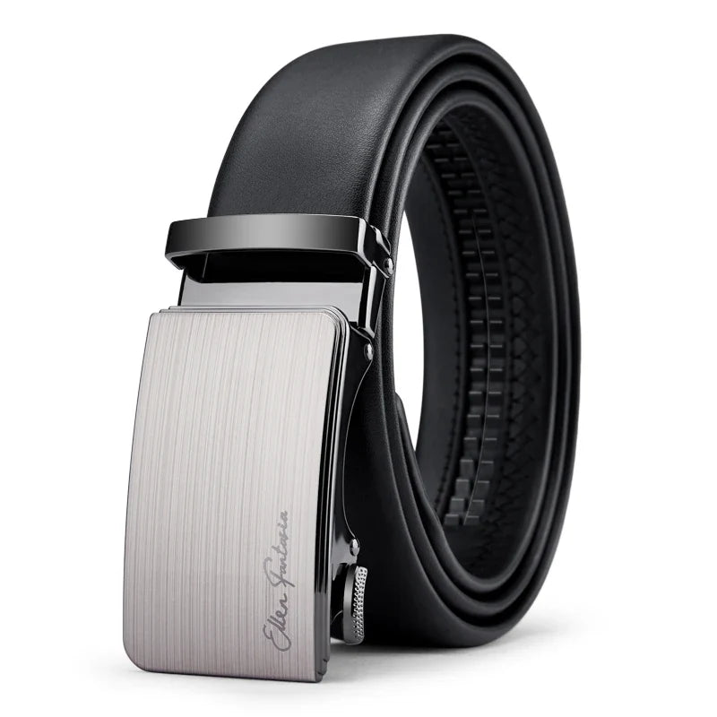 Men Leather Belt Adjustable belts Automatic Belts Belt for Men Business fashion belt ceinture hommes