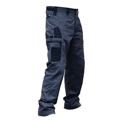 Hunting Tactical Pants Men Waterproof Hiking Wear-resisting  Trousers Male Cotton Cargo Casual Pants Mens Joggers 3XL Black