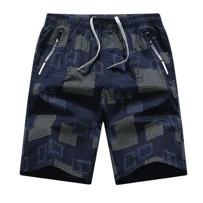 Men's Sweatpants Baggy Comfortable Shorts Male Casual Travel Outdoor Sports Bermuda Shorts Elastic Waist Y2K Print Half Pants