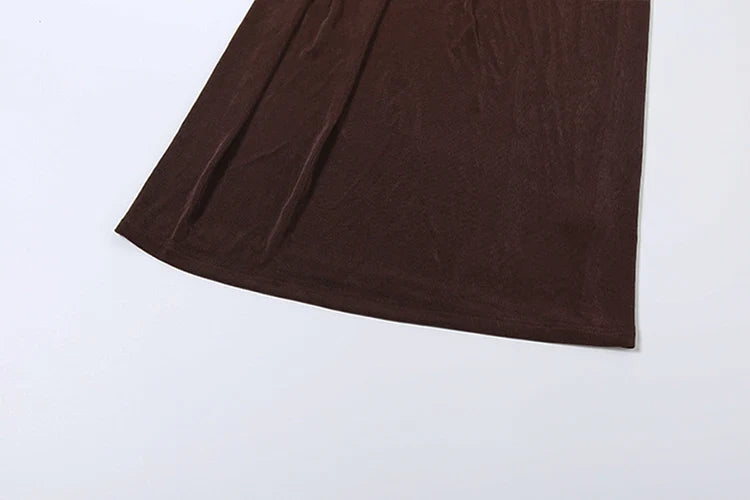 Folds Maxi Dress Women O-Neck Full Sleeve Solid Banquet Elegant Vacation Fashion Autumn Skinny Casual Simple Vestido