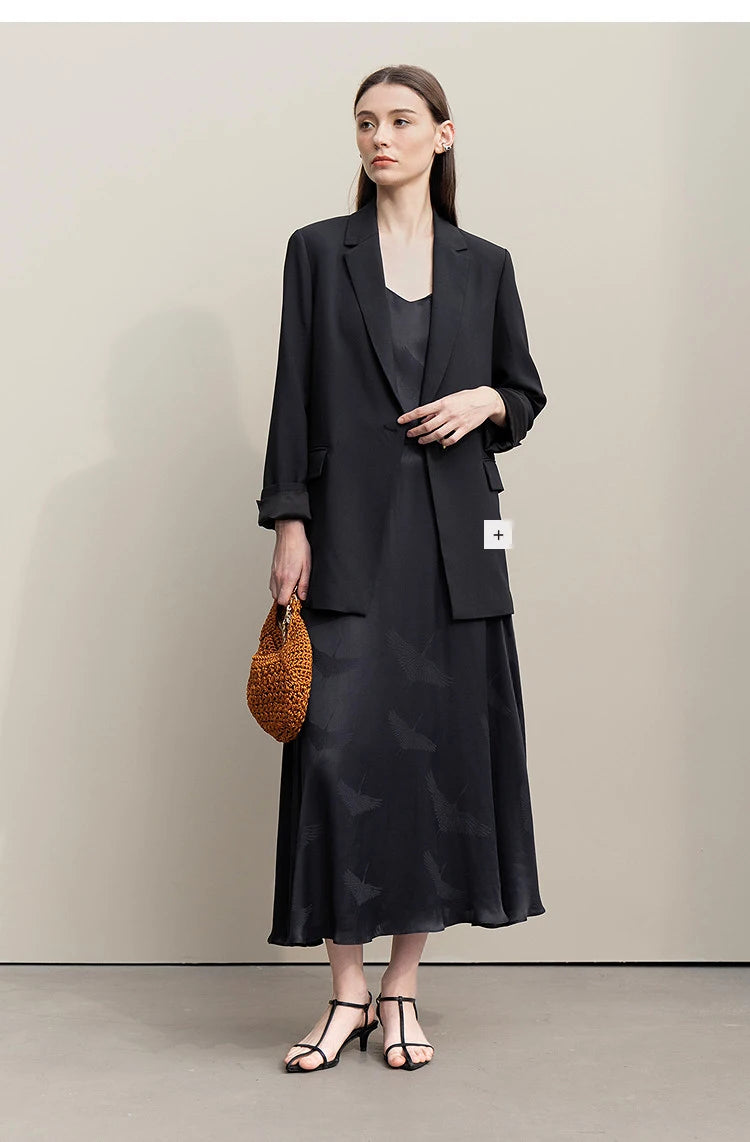 Long Skirts For Women 2026 Spring New Elegant Chinese Style Jacquard Skirt Women's Casual Loose Umbrella Skirt 12651008
