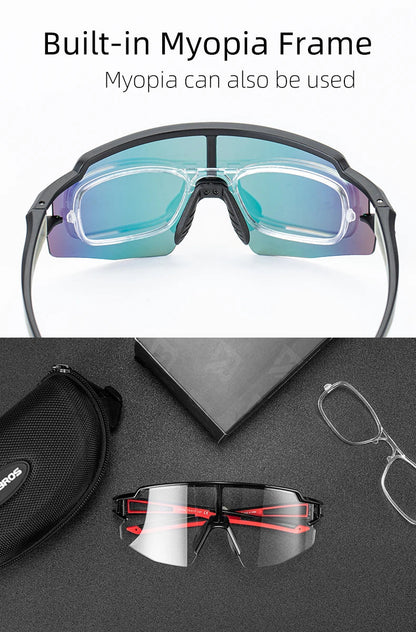 Cycling Glasses Polarized UV400 Protection Bicycle Sunglasses Men Women Photochromic MTB Road Bicycle Goggles Eyewear