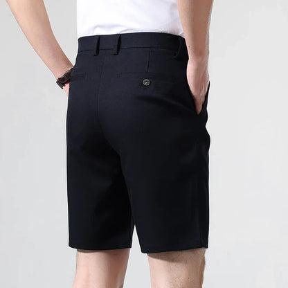 New Classic Fit Men's Stretch Bermuda Lightweight Quick Dry Stretch Shorts Golf Shorts Hiking Travel