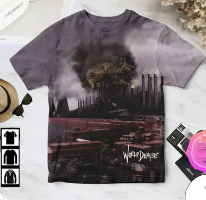 Classic Rock Obituary Album 3D Print T-shirt Summer Unisex Streetwear Men Women Hip Hop Trend Short Sleeve Tee Oversized Y2k Top